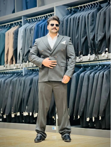 کت و شلوار سایز بزرگ جذاب کد 3371